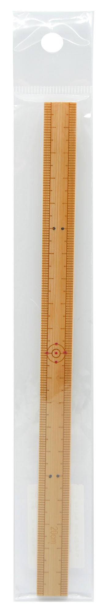 Amazon.co.jp: ミササ (misasa) 裁縫 道具 竹 ものさし 20cm No